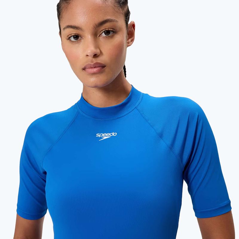 Női úszópóló Speedo Endurance+ Rash Guard Turkish Sea 4