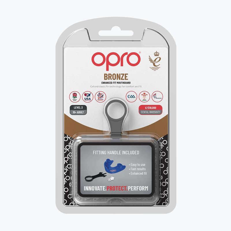 Opro Bronze GEN5 kék állkapocsvédő 2
