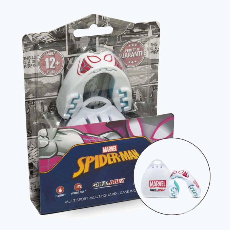 Állkapocsvédő SAFEJAWZ Marvel Spider Gwen fehér 2