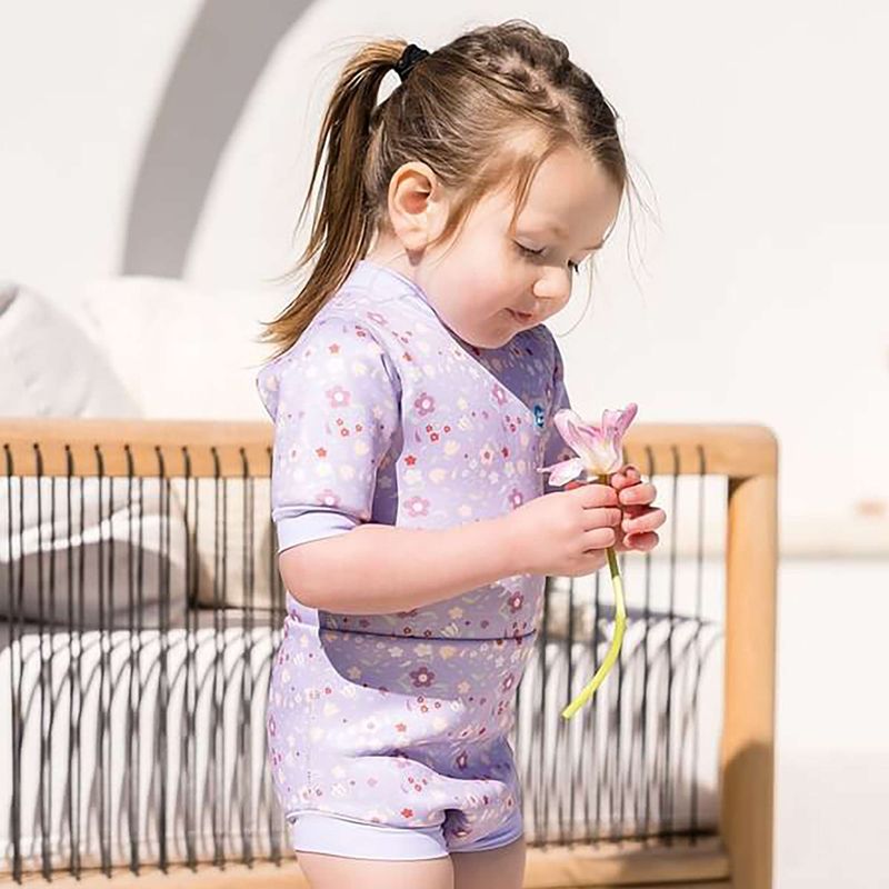 Gyerek neoprén ruha Splash About Happy Nappy lilac spring 3