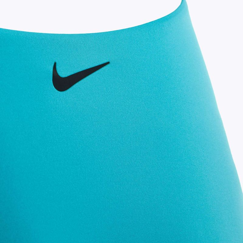 Női egyrészes fürdőruha Nike Multi Logo Crossback dusty cactus 4