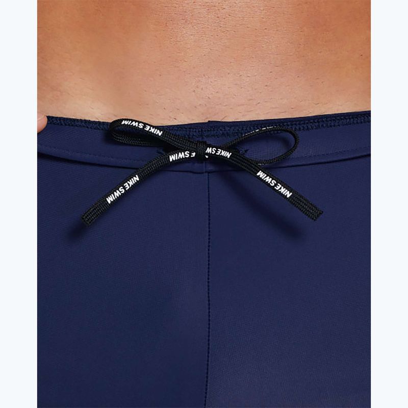 Férfi Nike Ocean Merge Square Leg úszó boxeralsó éjfekete tengerészkék 9