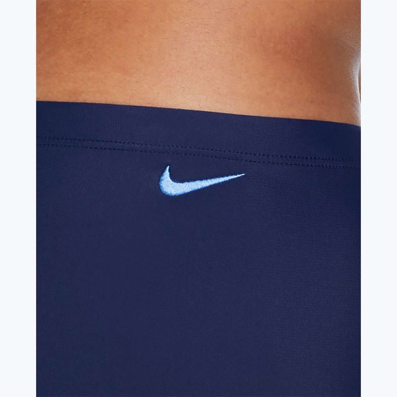 Férfi Nike Ocean Merge Square Leg úszó boxeralsó éjfekete tengerészkék 10