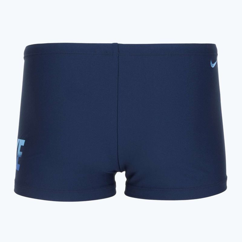 Férfi Nike Ocean Merge Square Leg úszó boxeralsó éjfekete tengerészkék 2