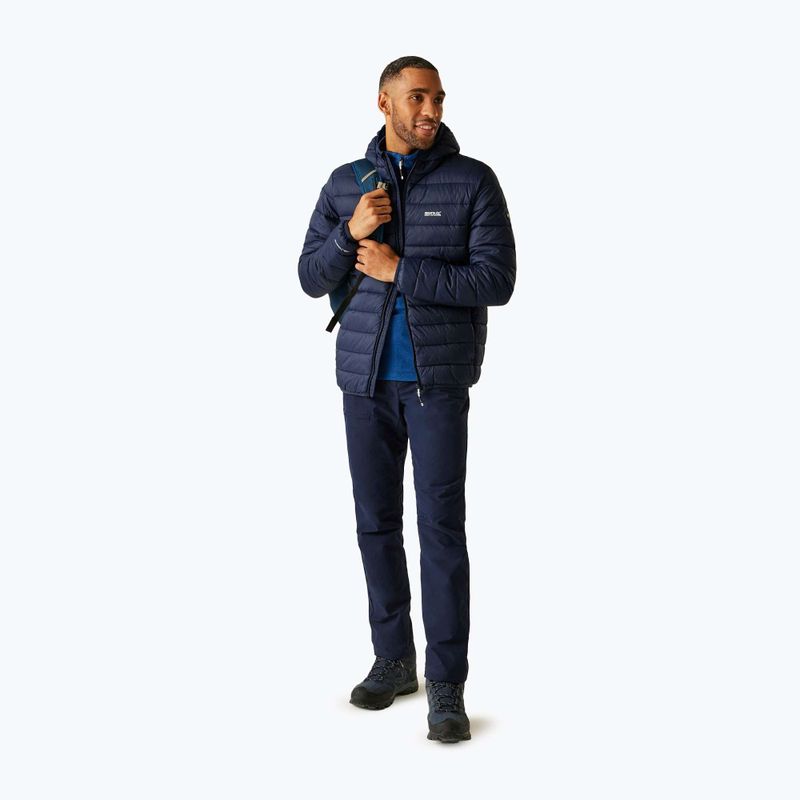 Férfi dzseki REGATTA Hooded Marizion black navy/olympian blue 2