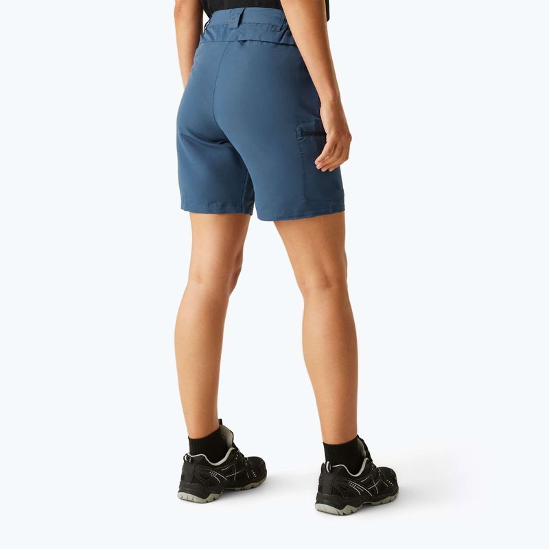 Női trekking rövidnadrág REGATTA Chaska III dark denim 3