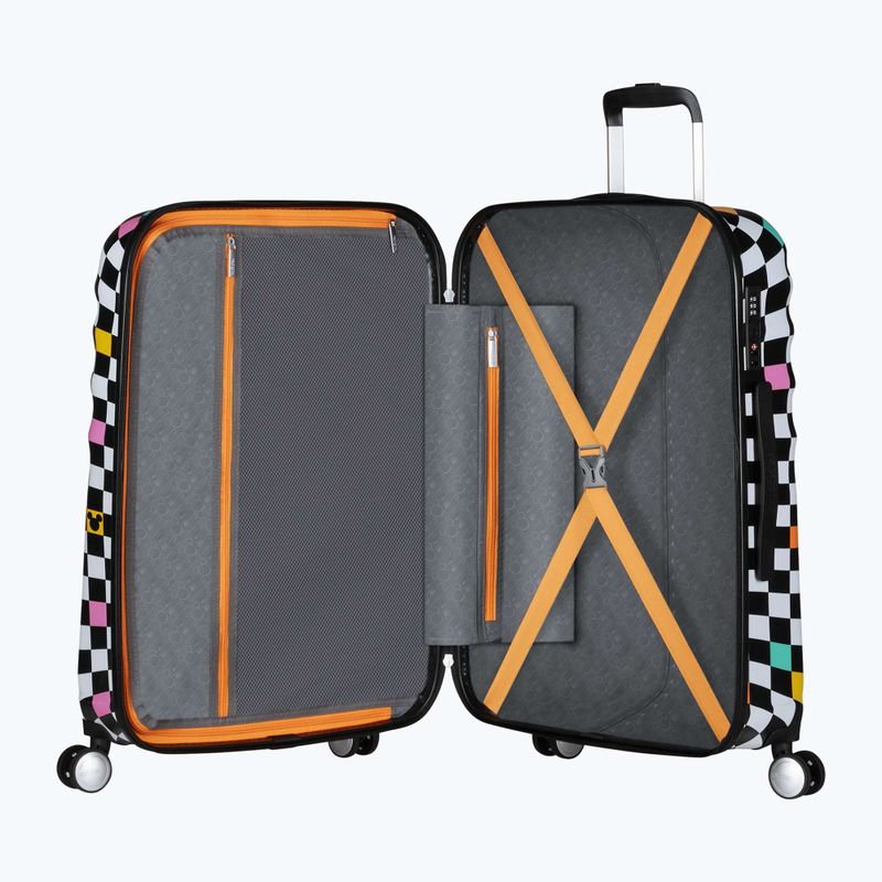 Utazó bőrönd American Tourister Disney Wavebreaker 64 l mickey check 6