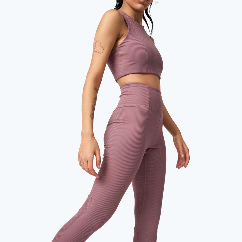Girlfriend Collective Rib ónozott női edző leggings 4
