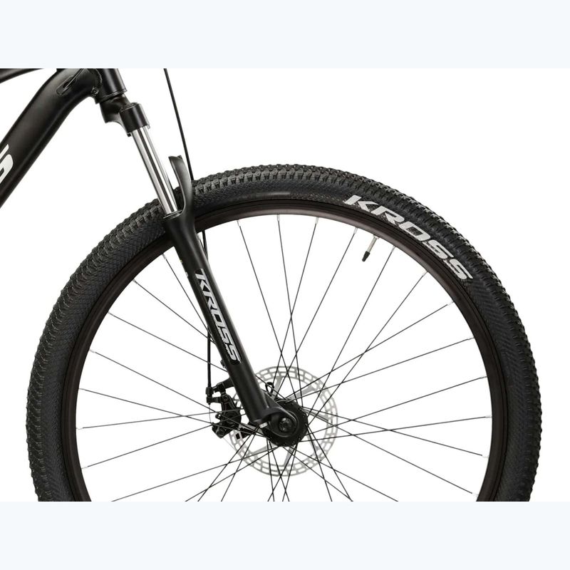 Hegyi kerékpár KROSS Hexagon 3.0 29" black/silver/matte 6