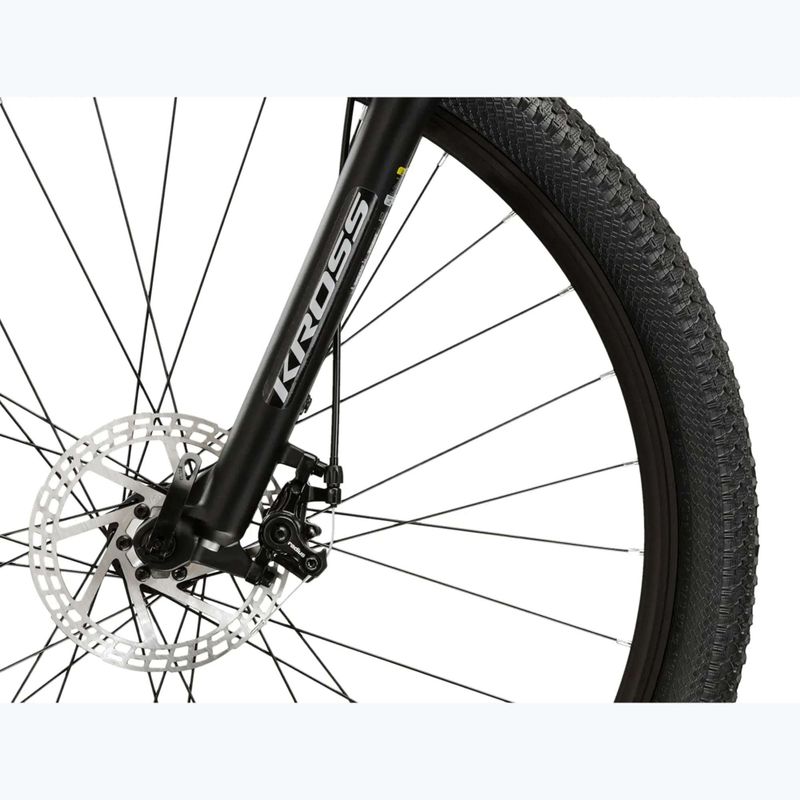 Hegyi kerékpár KROSS Hexagon 3.0 29" black/silver/matte 7
