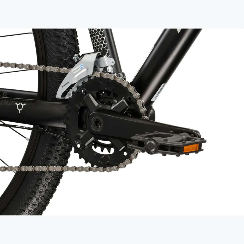 Hegyi kerékpár KROSS Hexagon 3.0 29" black/silver/matte 9
