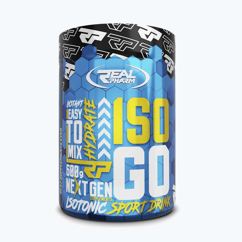 Real Pharm ISO GO GO izotóniás ital 600 g mango-maracuja 3