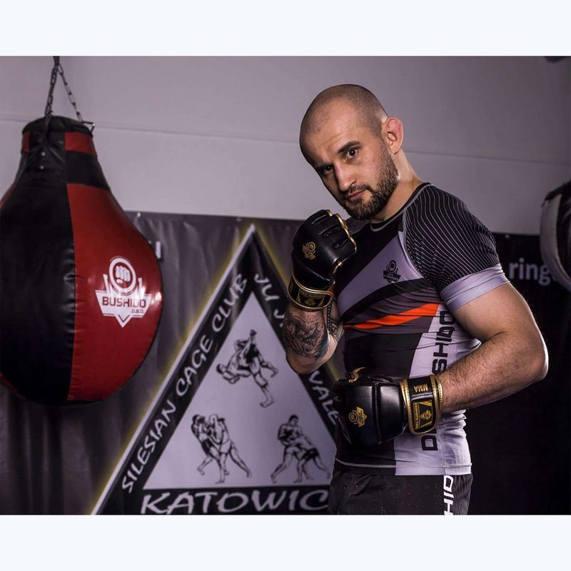 DBX BUSHIDO grappling kesztyű fekete E1V8 11