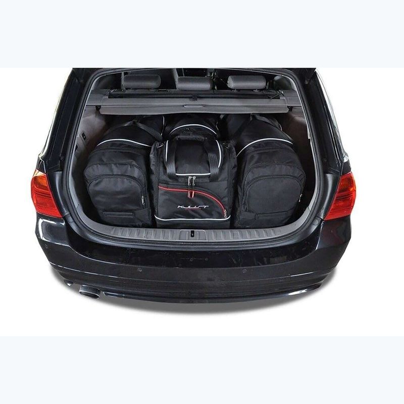 KJUST BMW 3 Touring csomagtartó táska szett 2005-2013 4 db fekete 15