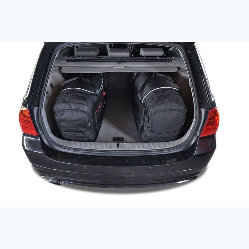 KJUST BMW 3 Touring csomagtartó táska szett 2005-2013 4 db fekete 17