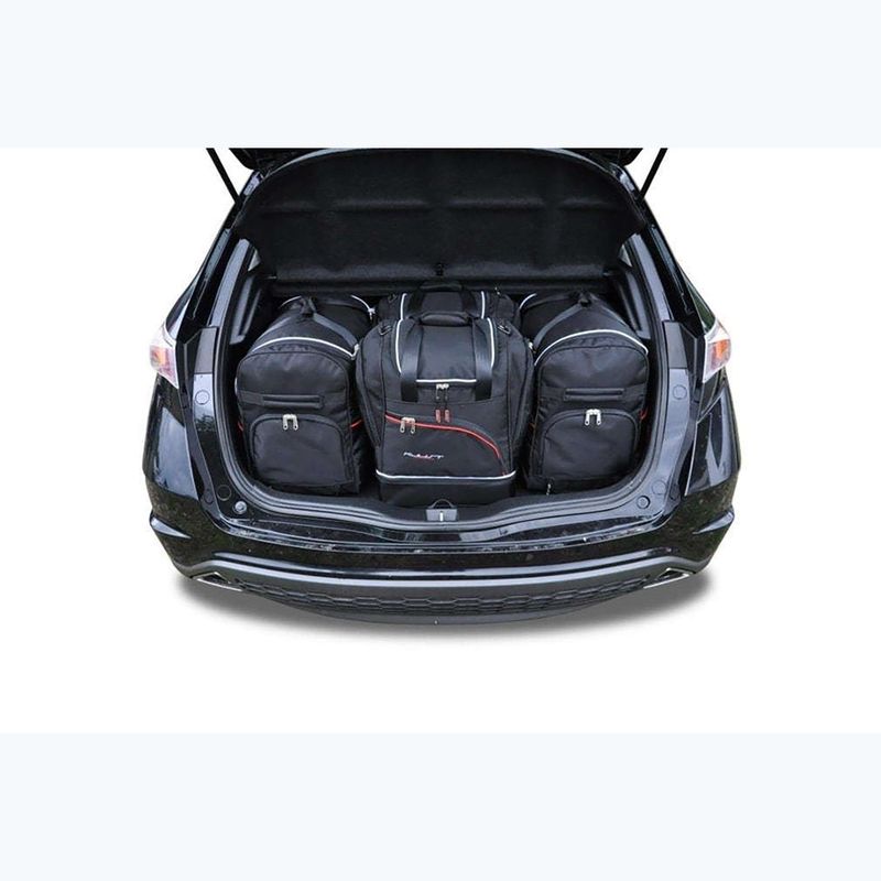 KJUST csomagtérzsák szett Honda Civic Hatchback 2006-2011 4 db fekete 11