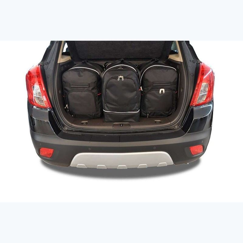 KJUST csomagtartó táska készlet KJUST Opel Mokka / Mokka X 2012-2019 3 db fekete 12