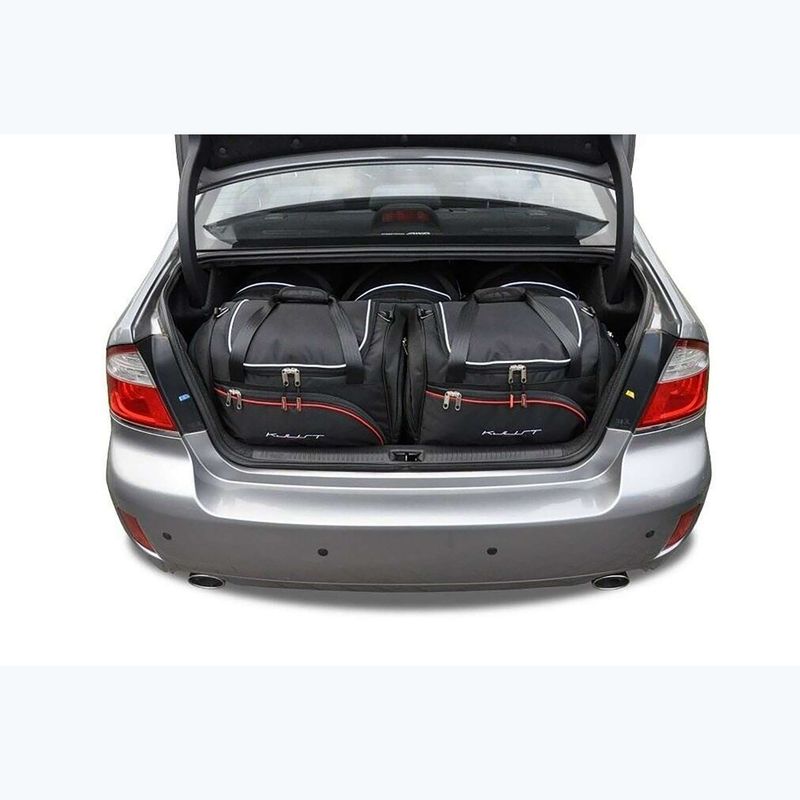 KJUST csomagtartó táska szett Subaru Legacy Limousine 2003-2009 5 db fekete. 11