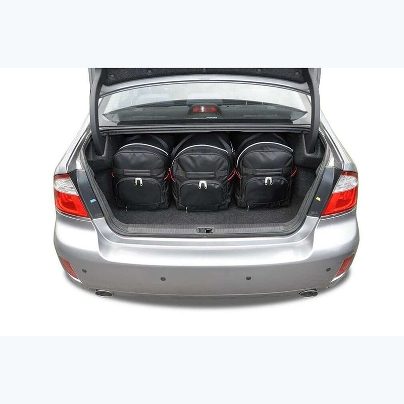 KJUST csomagtartó táska szett Subaru Legacy Limousine 2003-2009 5 db fekete. 12