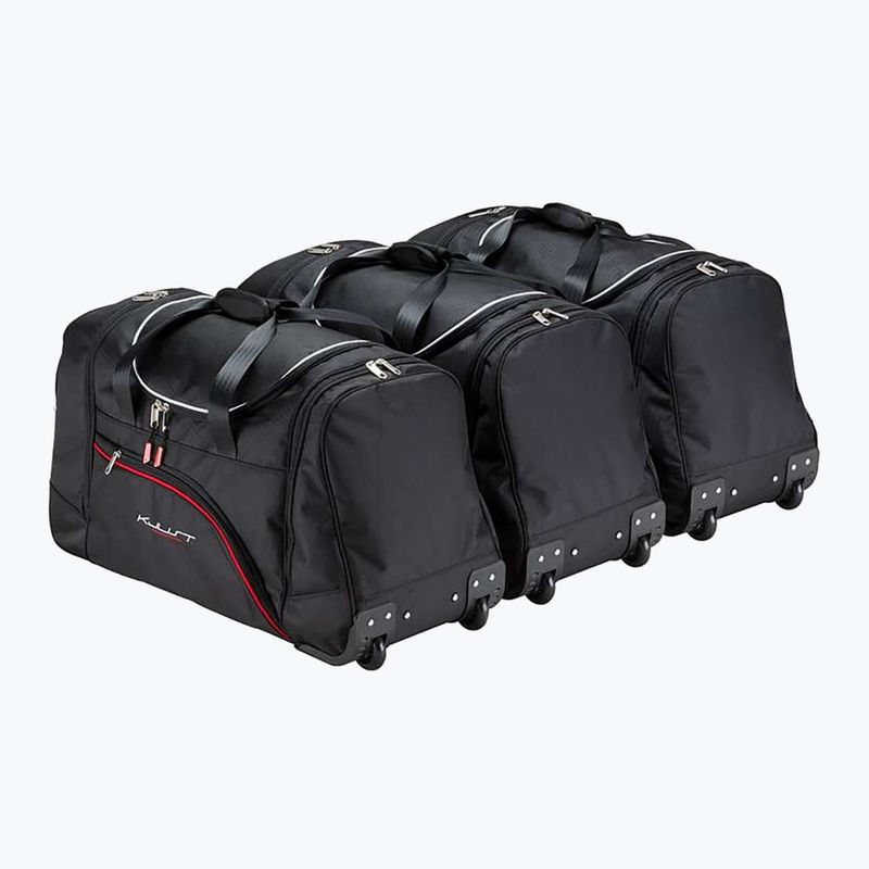 KJUST Mitsubishi Lancer Sportback csomagtérzsák szett 2007-2016 3 db fekete. 2