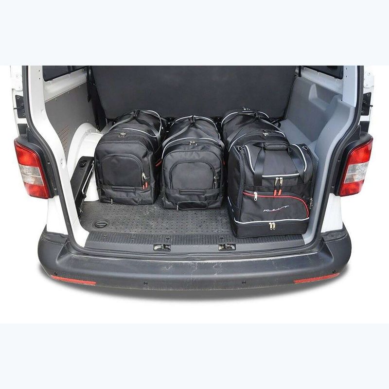 KJUST Volkswagen Caravella 2009-2015 csomagtér táska készlet 6 db fekete. 16