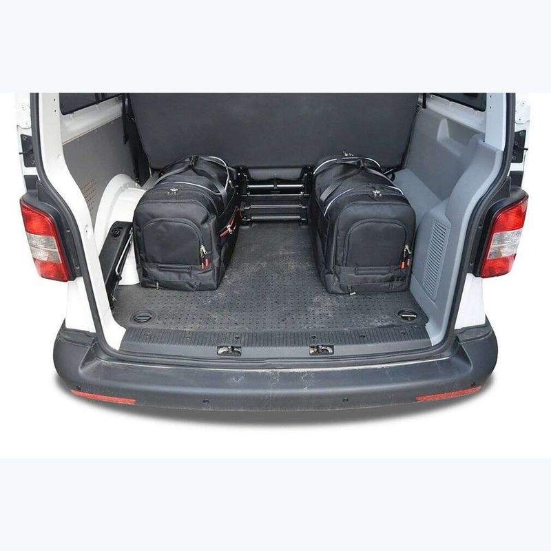 KJUST Volkswagen Caravella 2009-2015 csomagtér táska készlet 6 db fekete. 18