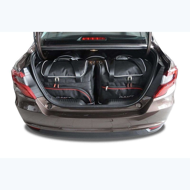 KJUST csomagtartó táska szett Fiat Tipo Limousine 2015+ 5 db fekete 14