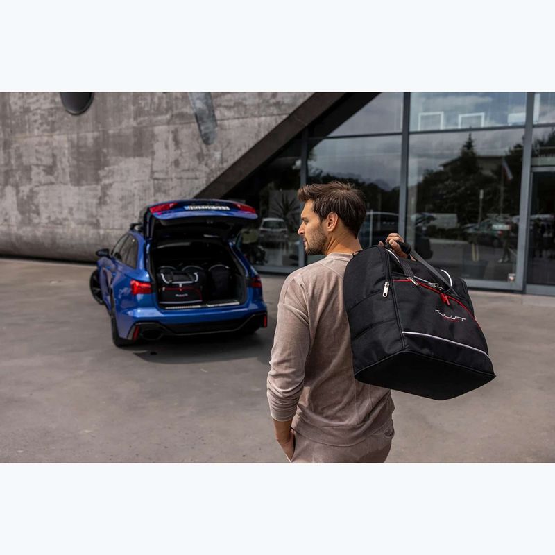 KJUST csomagtartó táska szett Volkswagen Golf Plus 2008-2012 4 db fekete. 18
