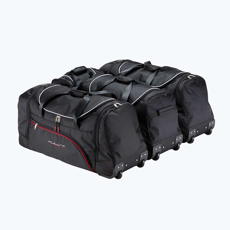 KJUST Toyota Verso 2009-2018 Toyota Verso 2009-2018 csomagtér táska szett 4 db fekete. 2