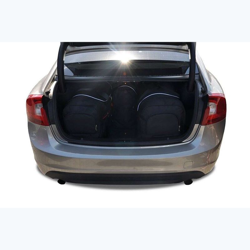 KJUST csomagtérzsák szett Volvo S60 2010-2018 4 db fekete. 16