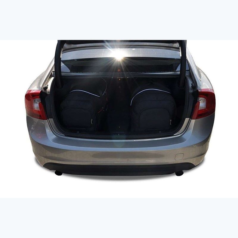 KJUST csomagtérzsák szett Volvo S60 2010-2018 4 db fekete. 17