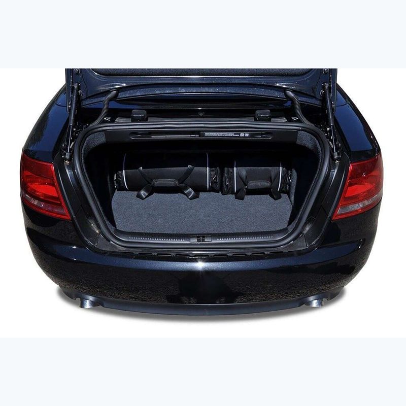 KJUST csomagtartó táska szett Audi A4 Cabrio 2005-2009 4 db fekete 17