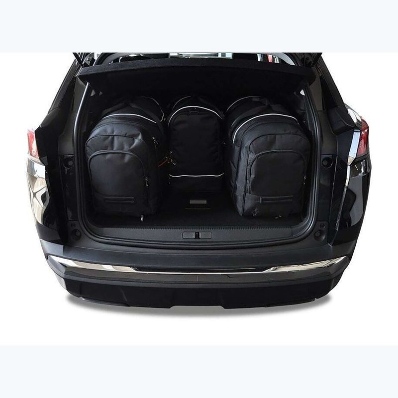 KJUST csomagtérzsák szett Peugeot 3008 2016+ 4 db fekete. 14