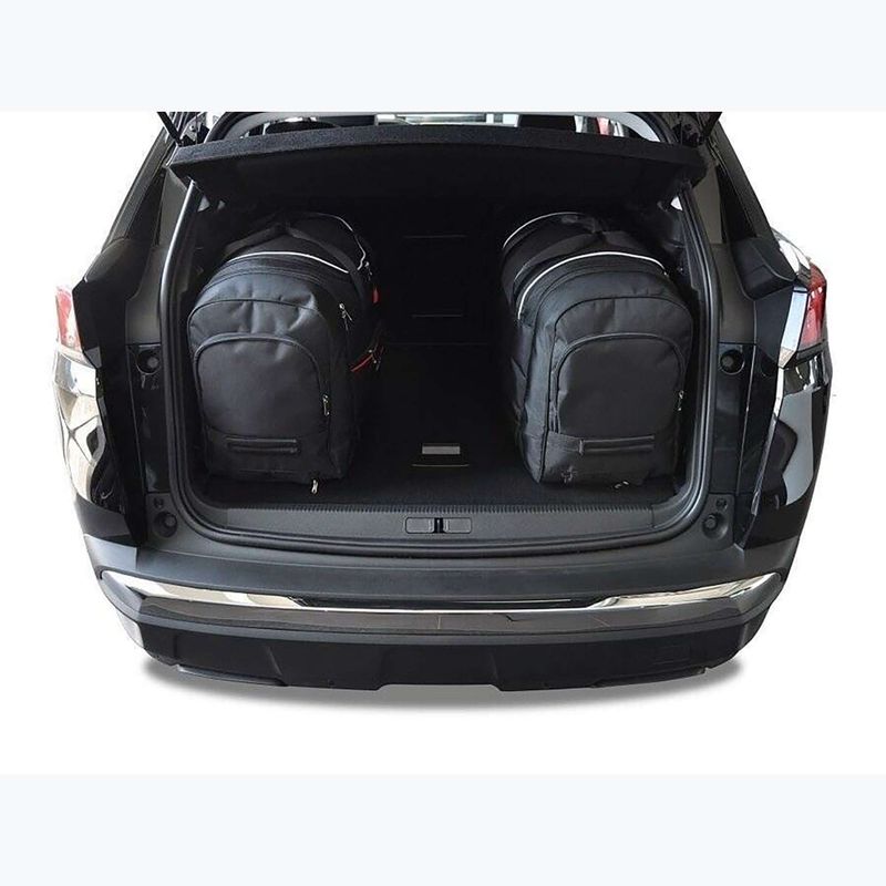 KJUST csomagtérzsák szett Peugeot 3008 2016+ 4 db fekete. 15