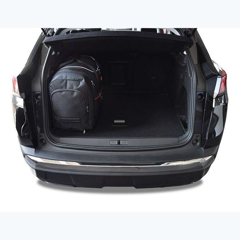 KJUST csomagtérzsák szett Peugeot 3008 2016+ 4 db fekete. 16