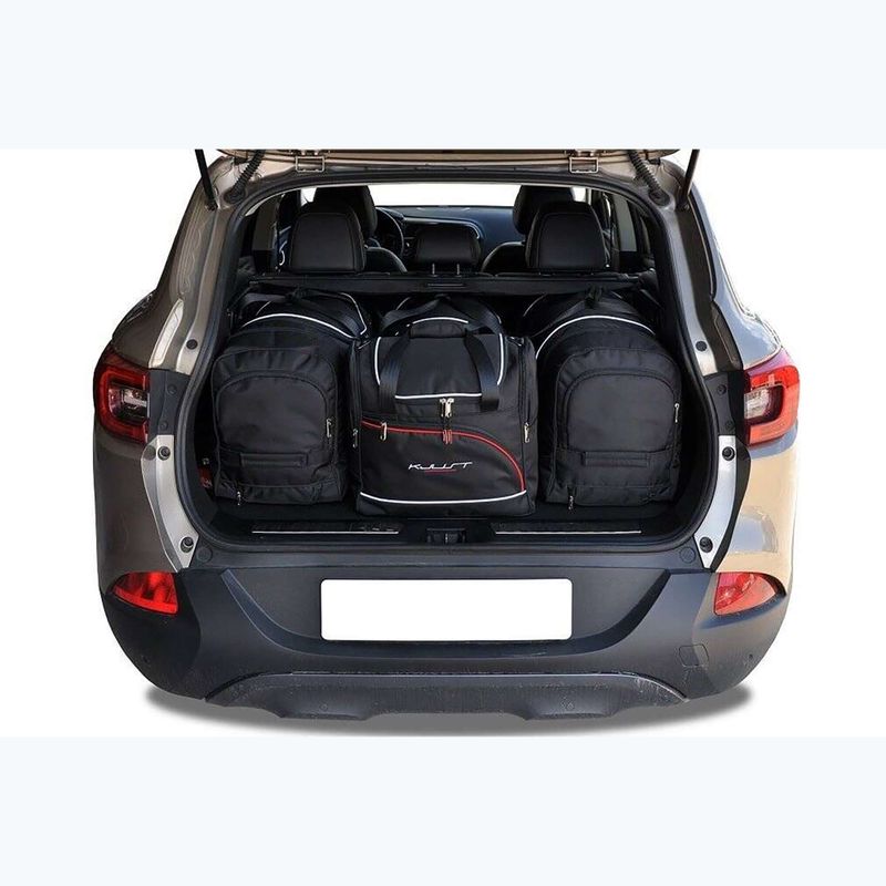 KJUST Renault Kadjar csomagtartó táska szett 2015-2022 4 db fekete. 12