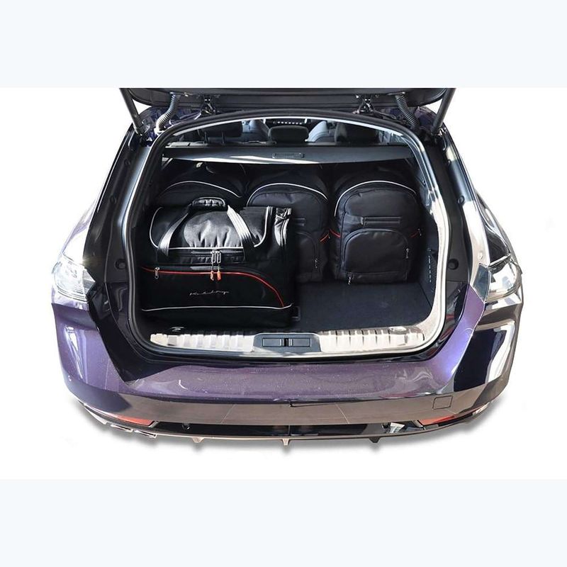 KJUST csomagtérzsák szett Peugeot 508 Sw 2018+ 5 db fekete. 12