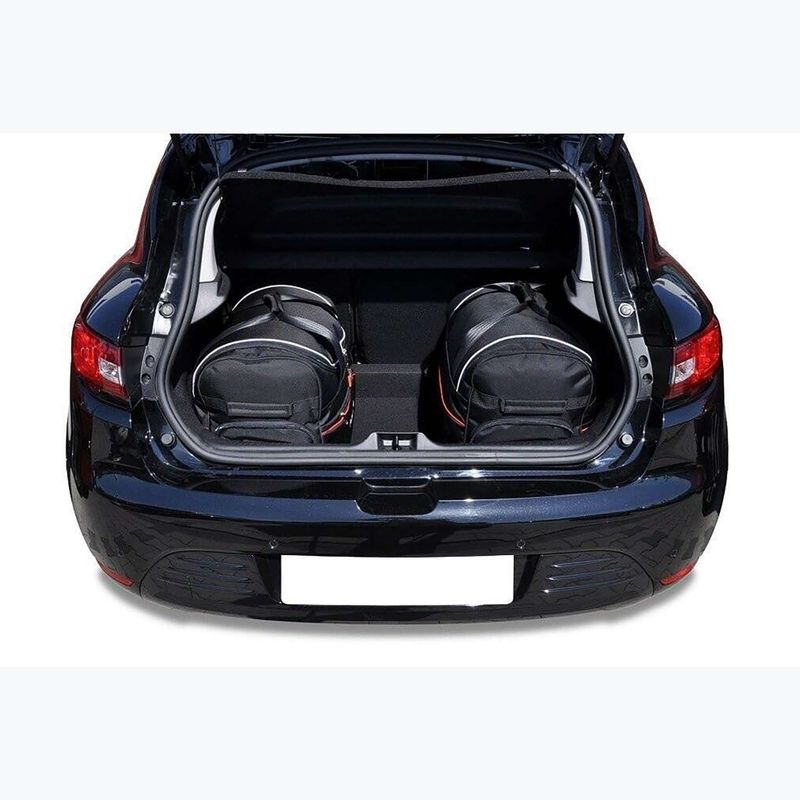 KJUST csomagtartó táskakészlet Renault Clio 2012-2019 3 db fekete 12