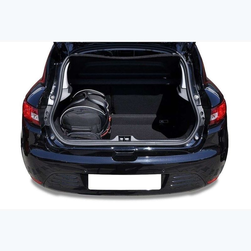 KJUST csomagtartó táskakészlet Renault Clio 2012-2019 3 db fekete 13