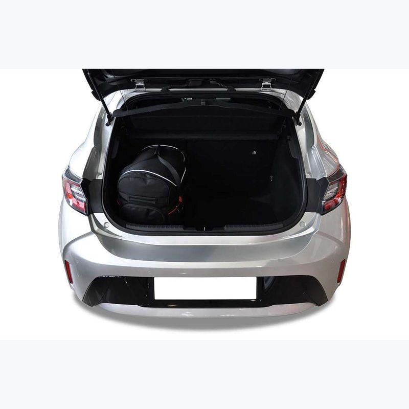 KJUST Toyota Corolla Hatchback 2019+ 3 csomagtáska szett fekete. 14