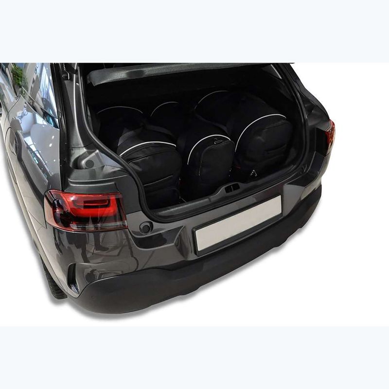 KJUST csomagtartó táska szett Citroen C4 Cactus 2017-2021 3 db fekete 14