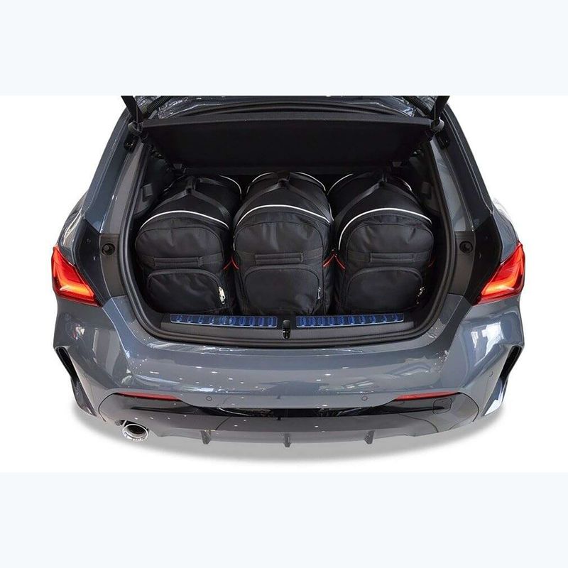 KJUST BMW 1 Hatchback csomagtartó táskakészlet 2019+ 3 db fekete 10