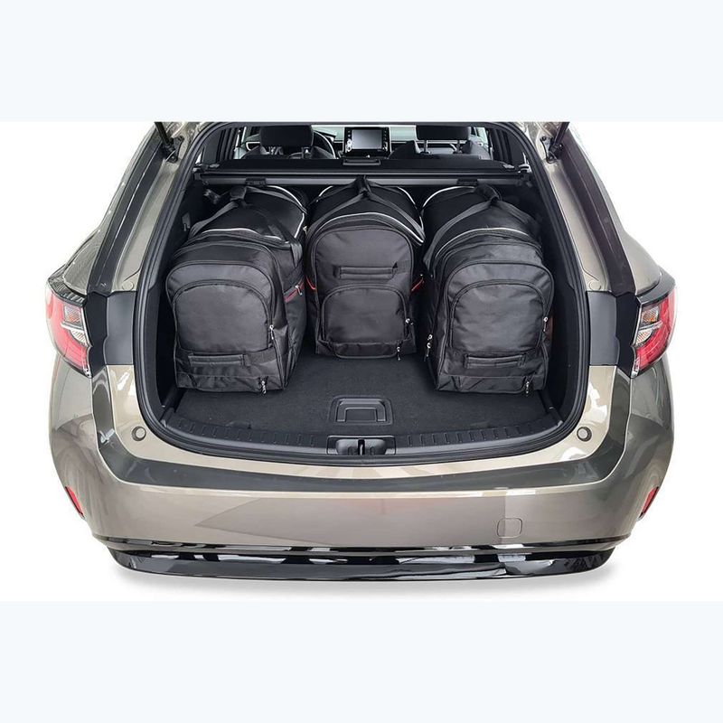 KJUST Toyota Corolla Touring Sports 2019+ 4 csomagtáska szett fekete. 16