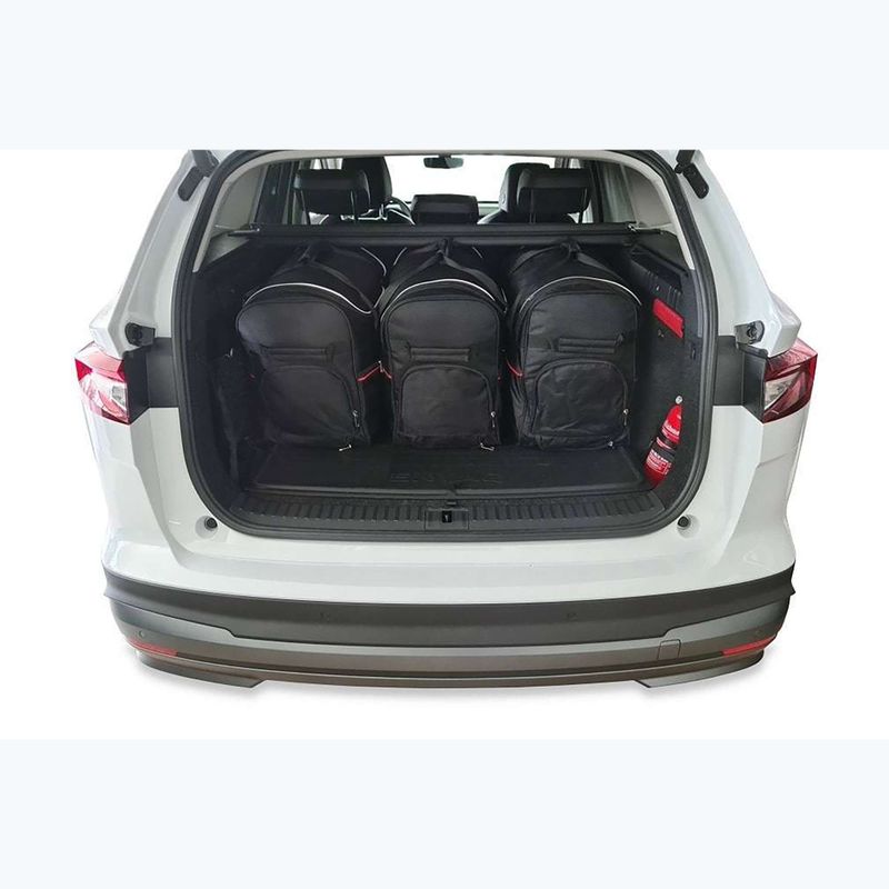 KJUST Skoda Enyaq Iv 2020+ csomagtérzsák szett 5 db fekete. 16