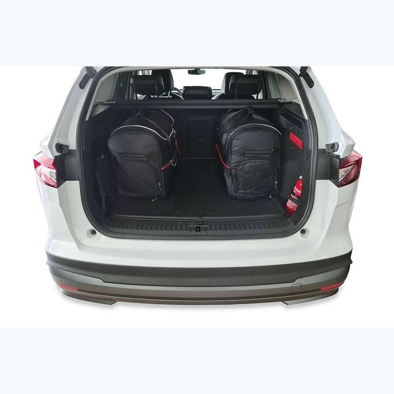 KJUST Skoda Enyaq Iv 2020+ csomagtérzsák szett 5 db fekete. 17