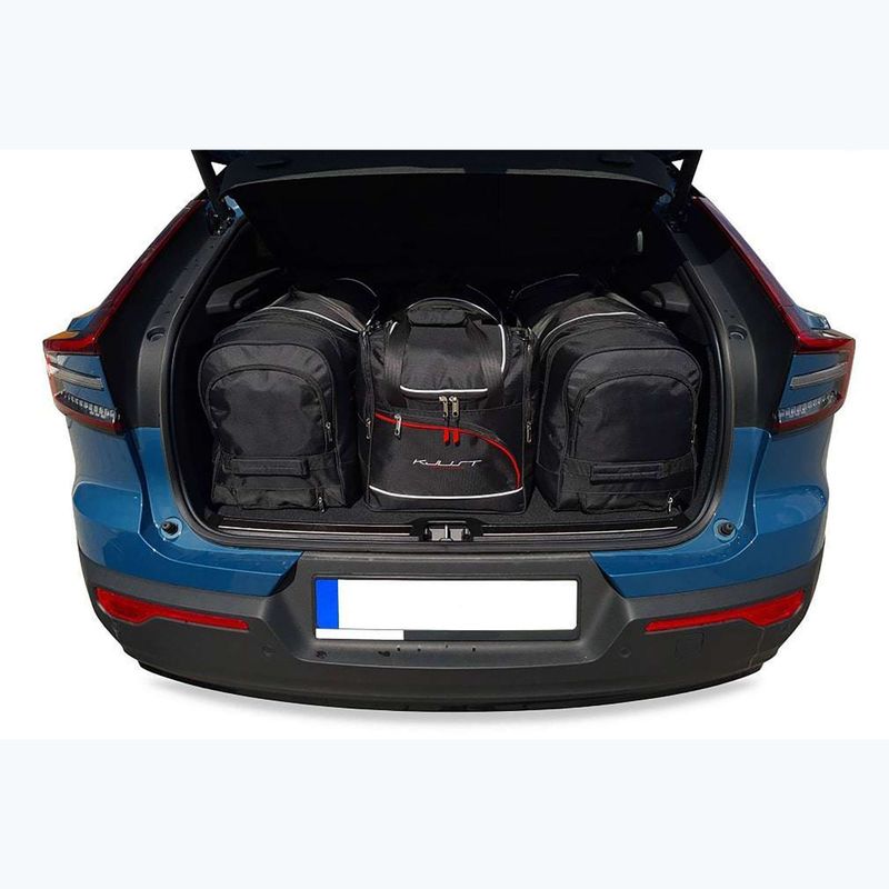 KJUST Volvo C40 Ev 2021+ csomagtartó táskakészlet 4 db fekete 18