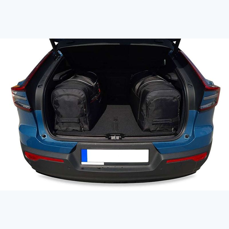 KJUST Volvo C40 Ev 2021+ csomagtartó táskakészlet 4 db fekete 20
