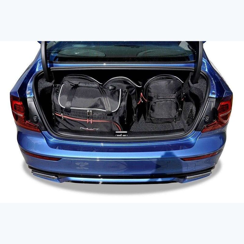 KJUST Volvo S60 Mhev csomagtérzsák szett 2020-2023 5 db fekete. 18