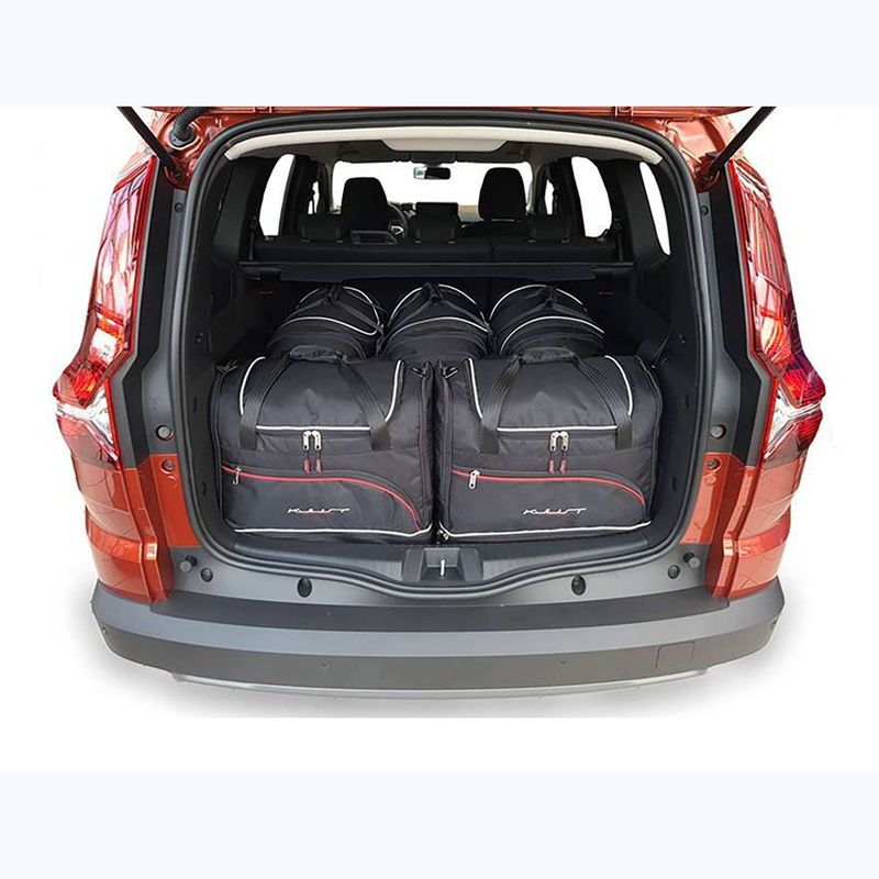 KJUST Dacia Dacia Jogger csomagtartó táska szett 2022+ 5 db fekete 13