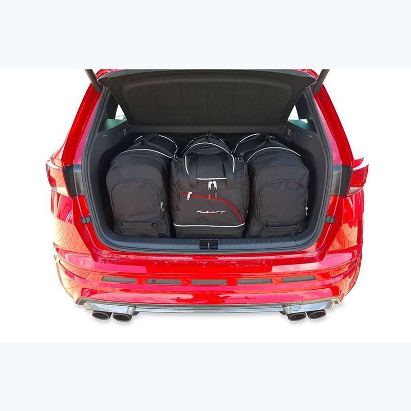 KJUST Cupra Ateca 2018+ sport csomagtáska szett 4 db fekete. 16